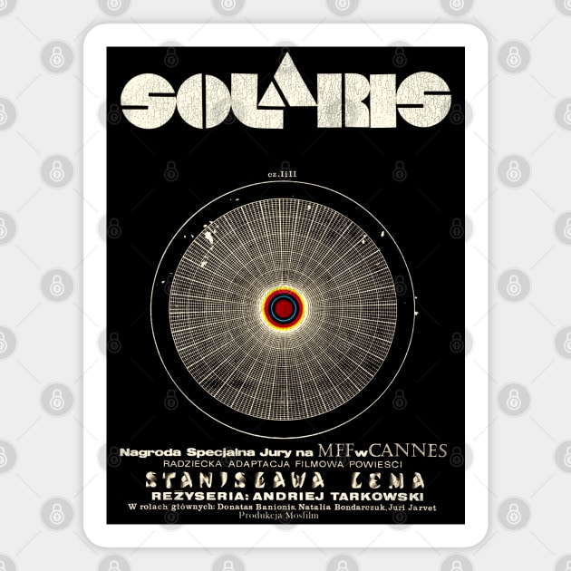 SOLARIS / 70s Cult Sci Fi Film Magnet by darklordpug